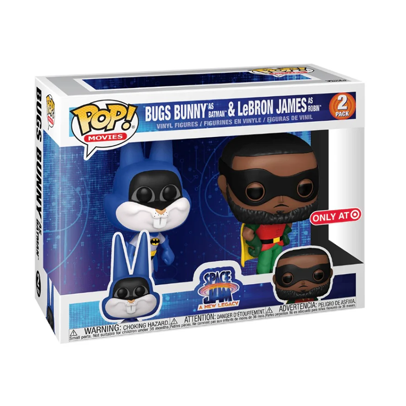 2 Pack Bugs Bunny & LeBron James
