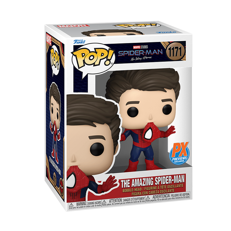 #1171 The Amazing Spider-Man (unmasked)