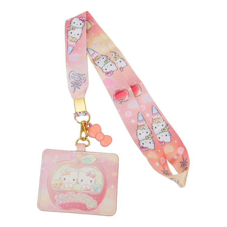 Loungefly Lanyard with Card Holder (Hello Kitty)