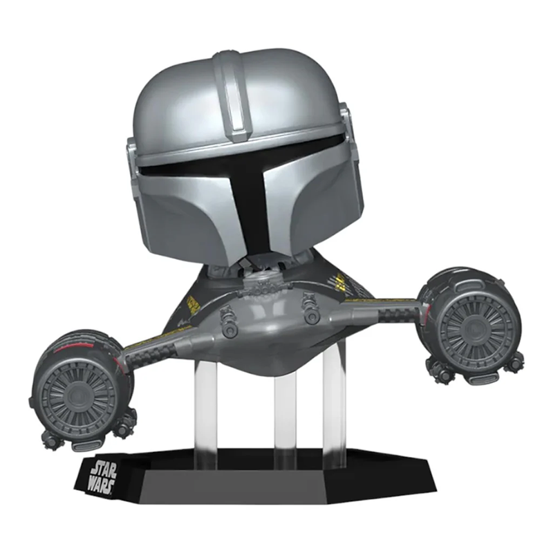 #670 The Mandalorian in N-1 Starfighter (with R5-D4)