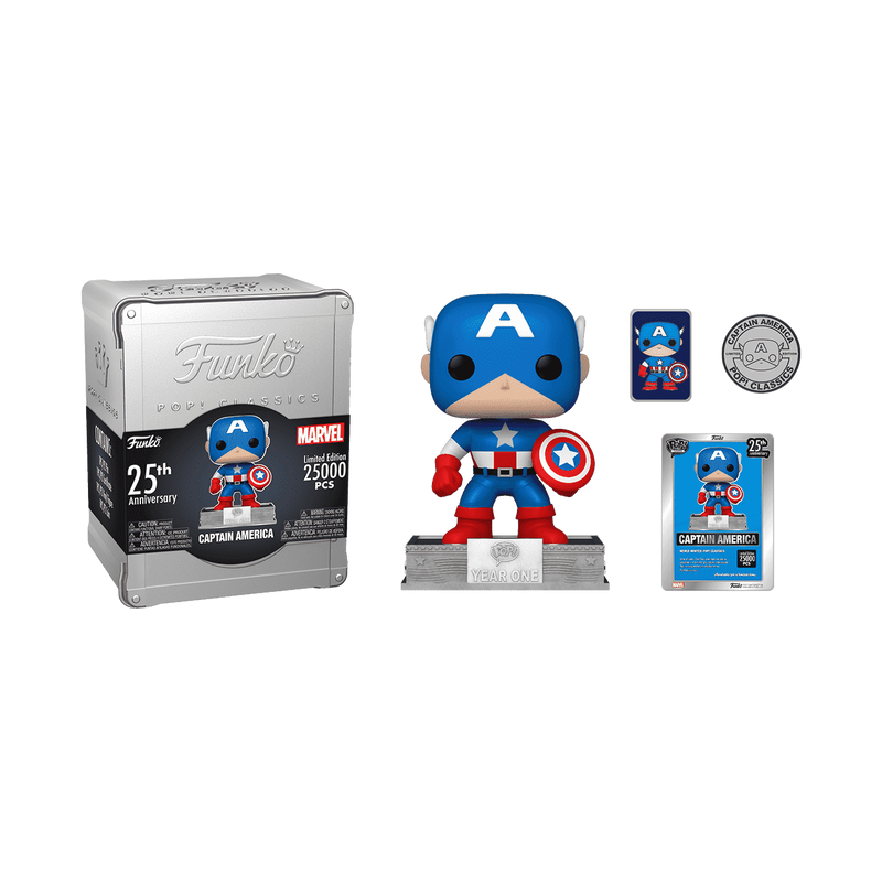 Captain America Limited Edition Metal BOX