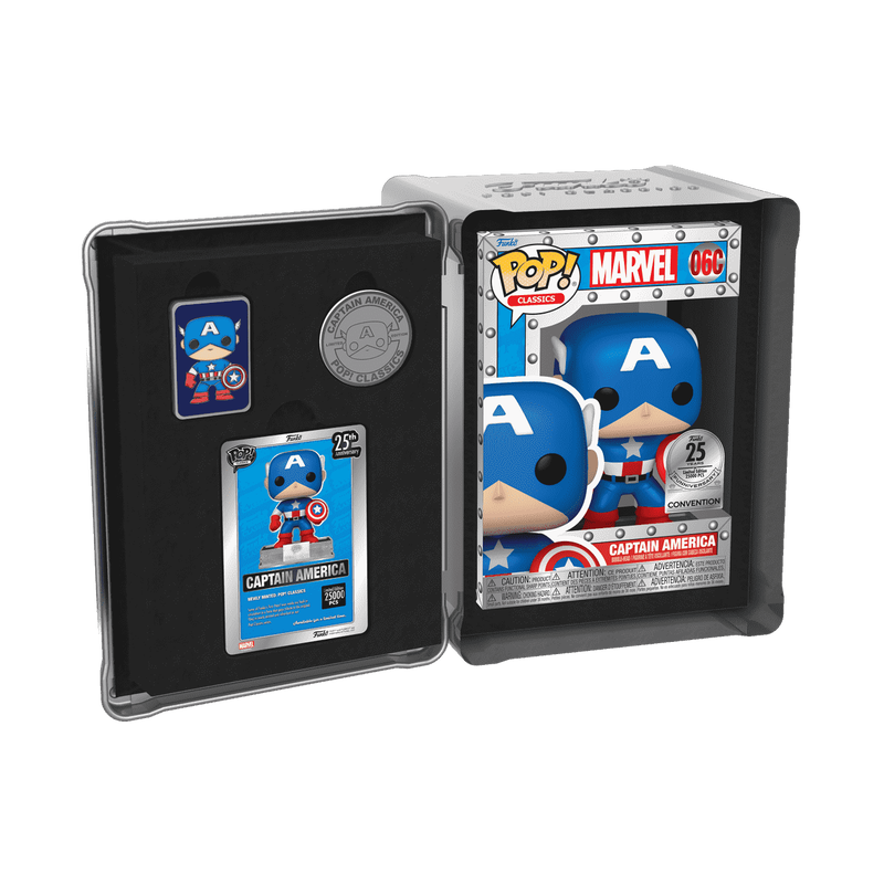 Captain America Limited Edition Metal BOX