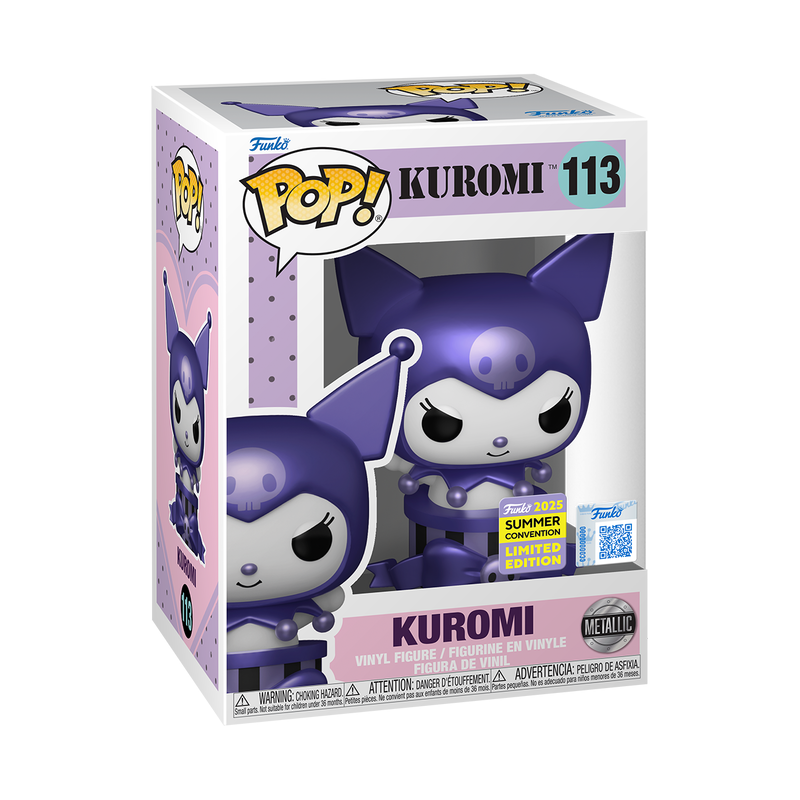 #113 Kuromi in Gift Box (Metallic)