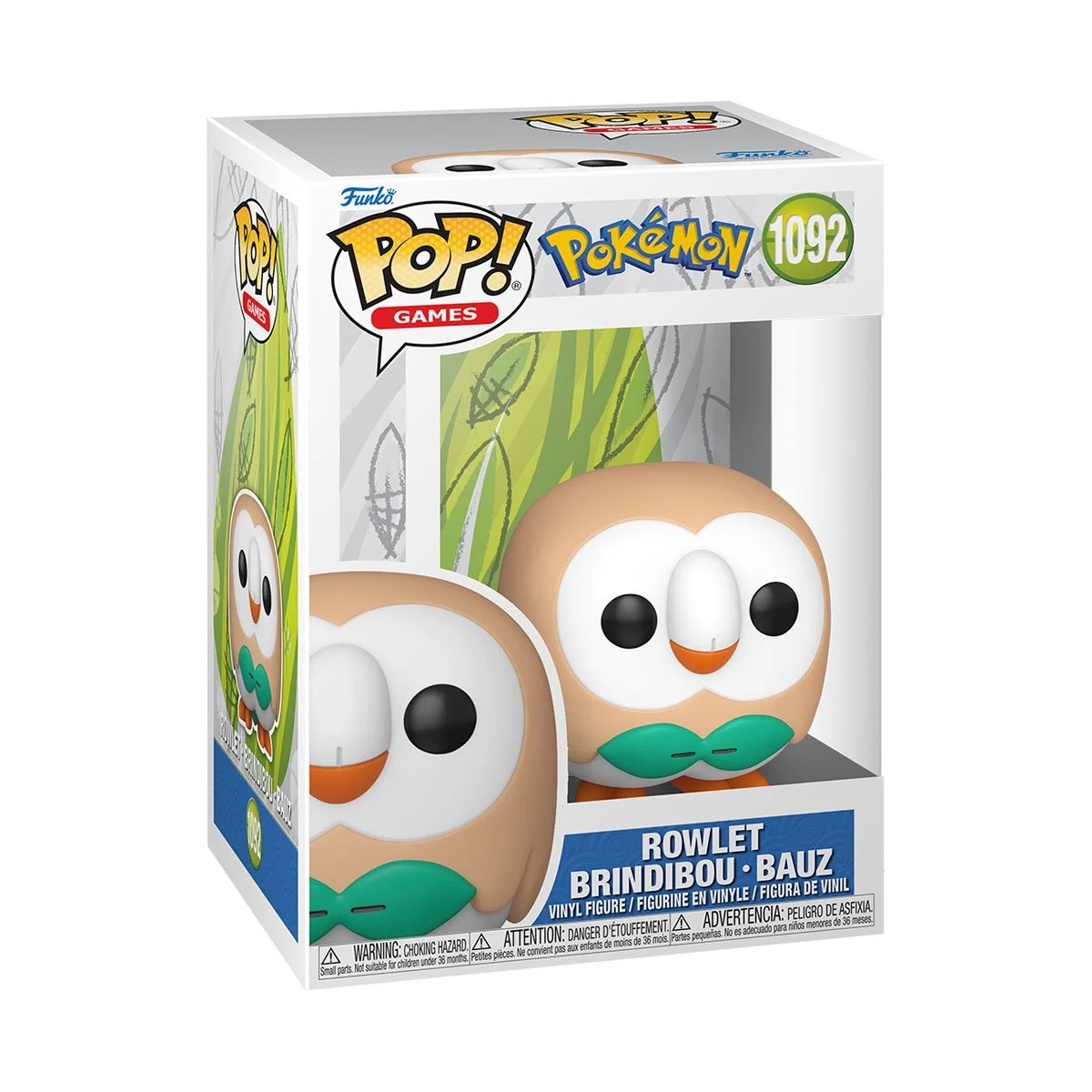 #1092 Rowlet Brindiboul Bauz