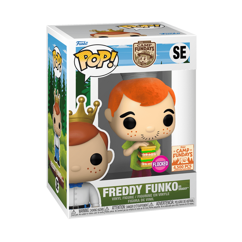 #SE Freddy Funko as Shaggy (Flocked)