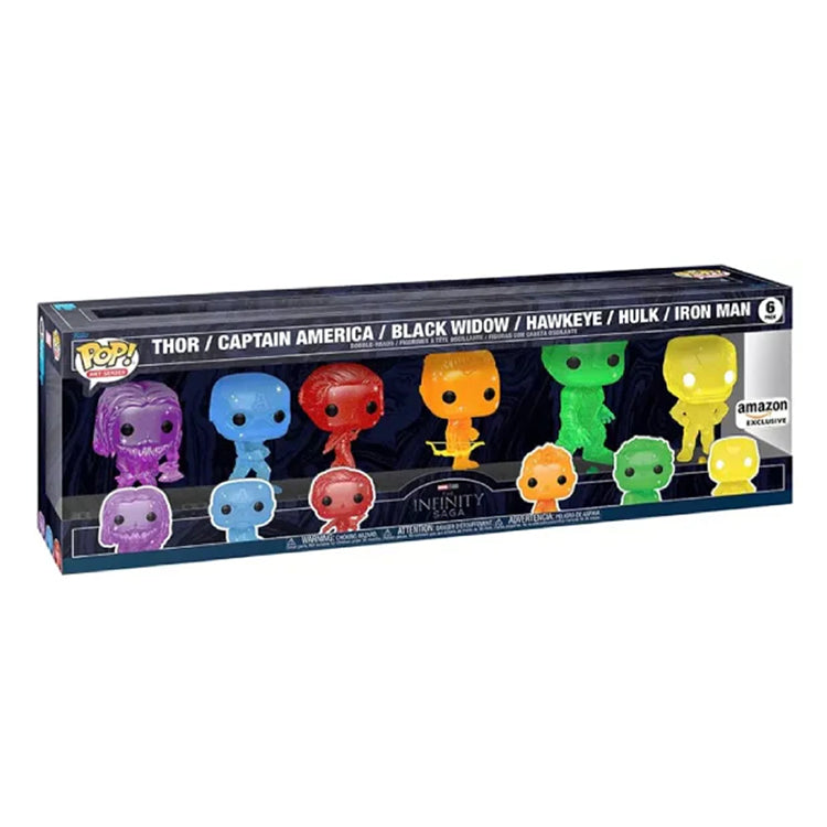 6 Pack Thor/Captain America/Black Widow/Hawkeye/Hulk/Iron man