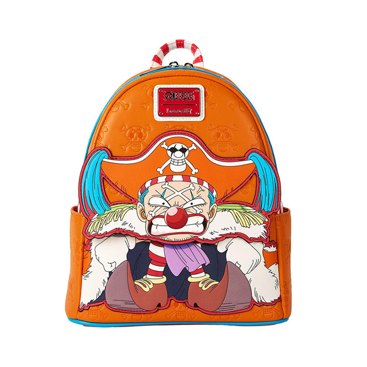 #Loungefly Mini Backpack One Piece Buggy Cosplay