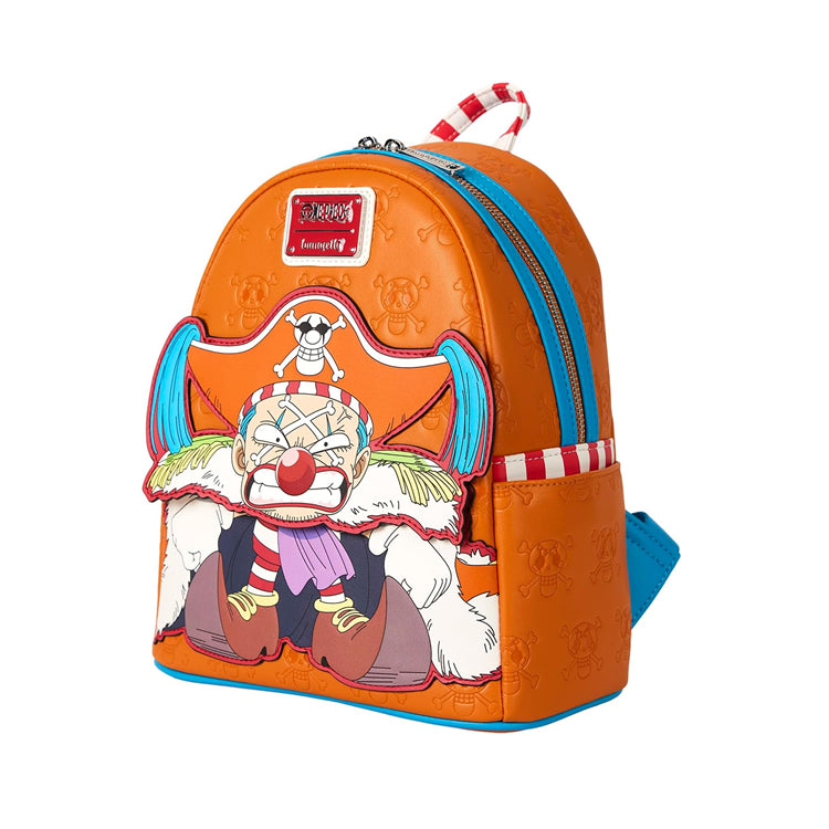 #Loungefly Mini Backpack One Piece Buggy Cosplay