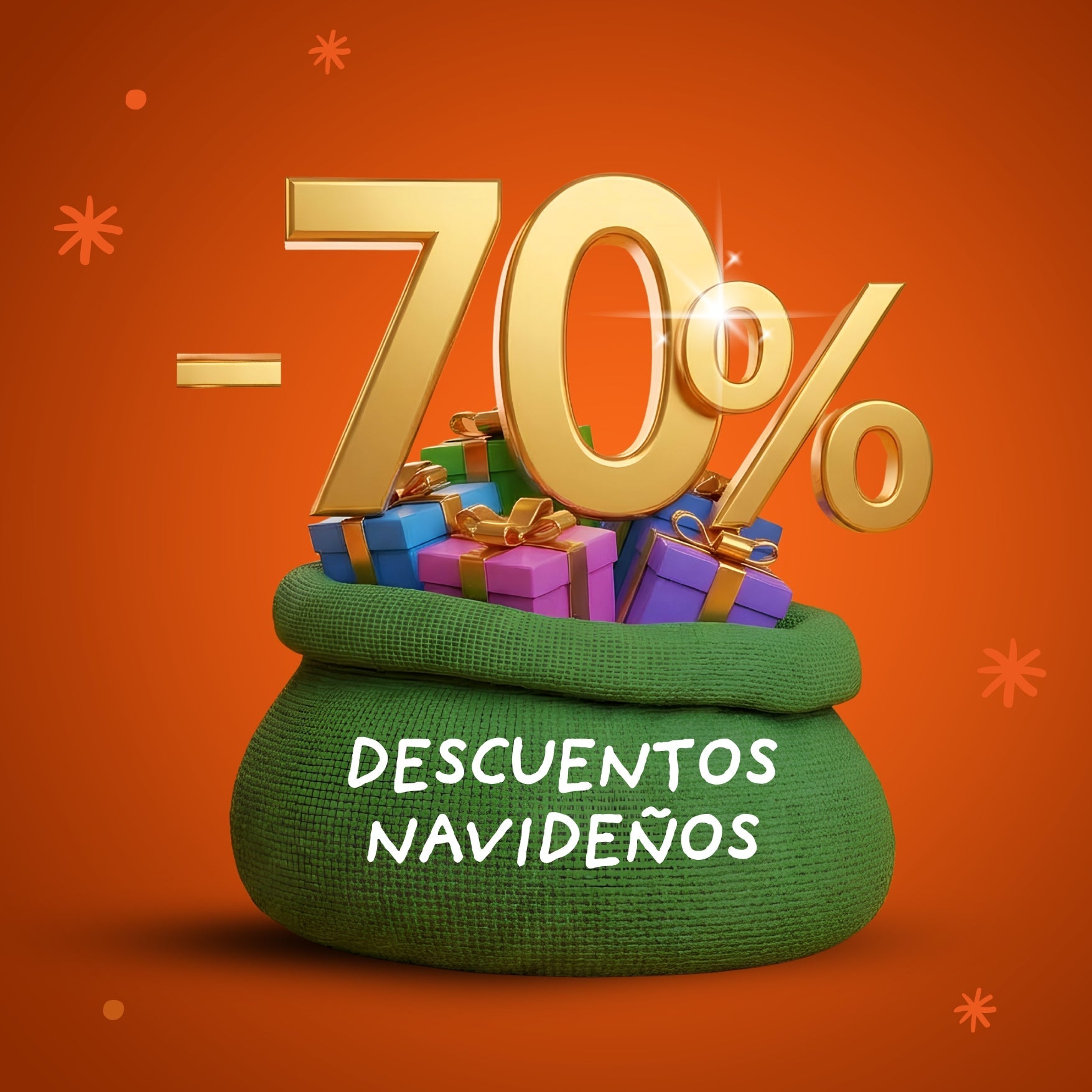 Descuento Navideño 70%
