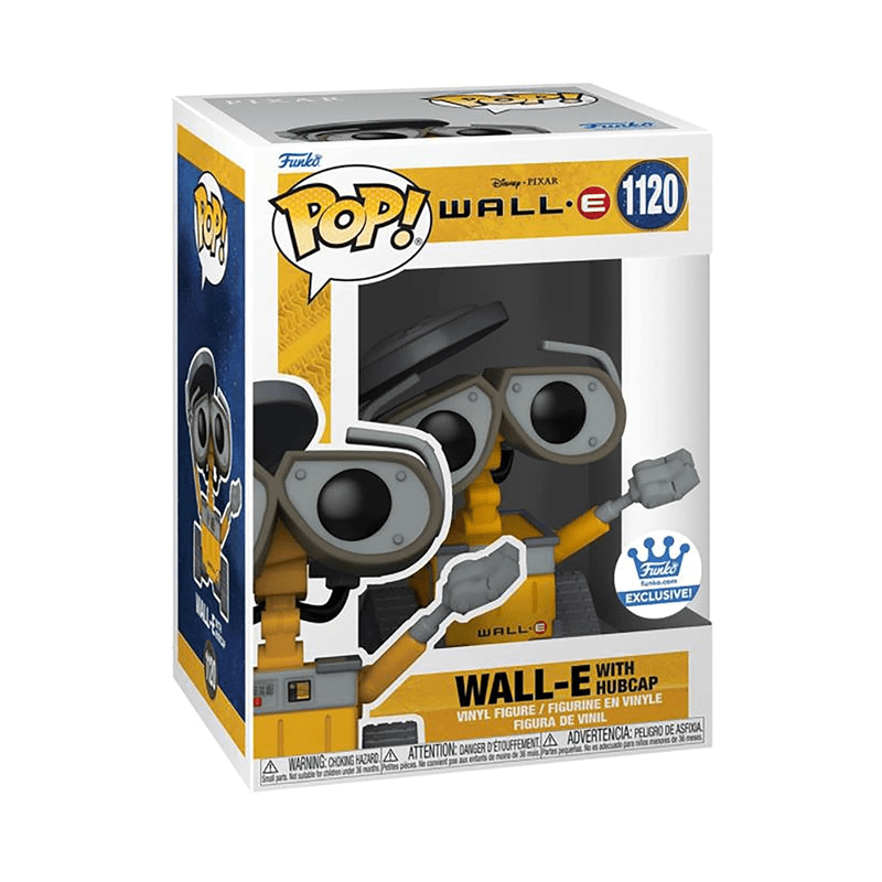1120 Wall - E with Hubcap - EPIKKO Animación y dibujos animados