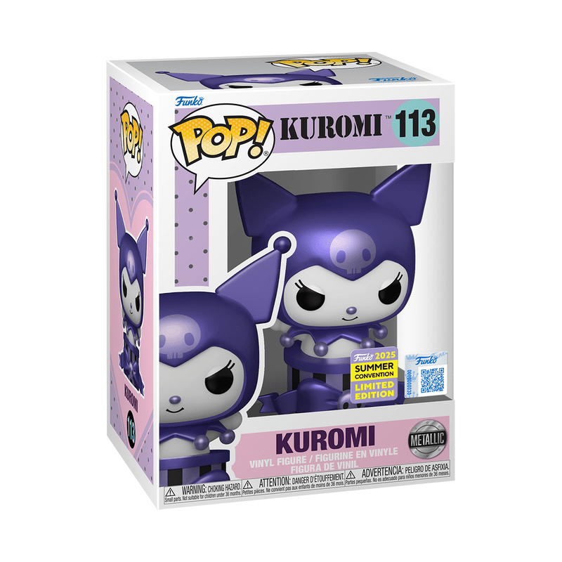 113 Kuromi in Gift Box (Metallic) - EPIKKO Favoritos Fandom