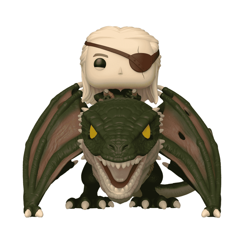136 Aemond Targaryen with Vaghar - EPIKKO Películas y TV