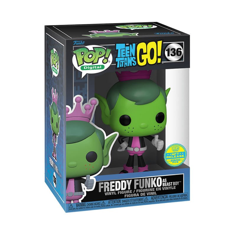136 Freddy Funko as Beast Boy - EPIKKO Comics & Superheroes