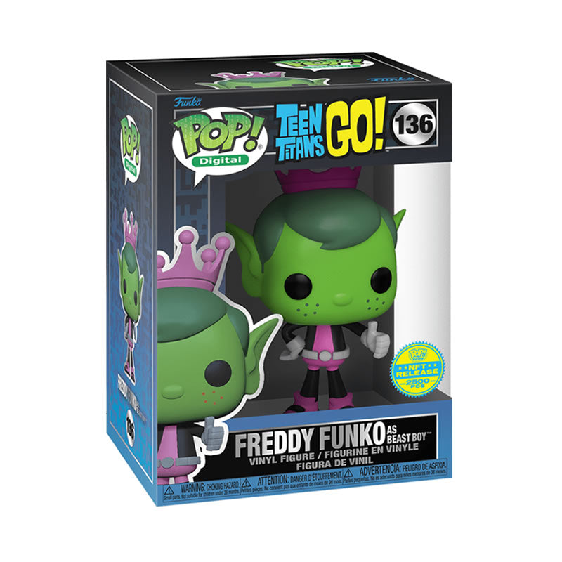 #136 Freddy Funko as Beast Boy