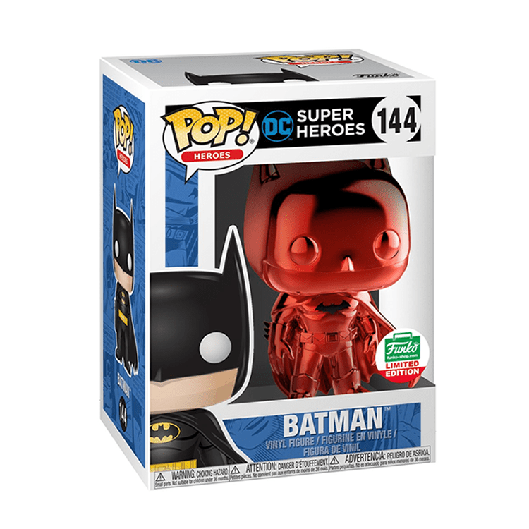 144 Batman (Chrome Red) - EPIKKO Comics & Superheroes