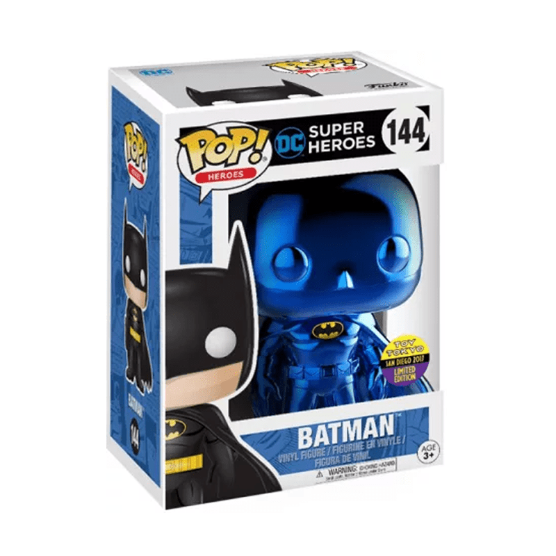Funko POP! #144 Batman (Chrome Blue)