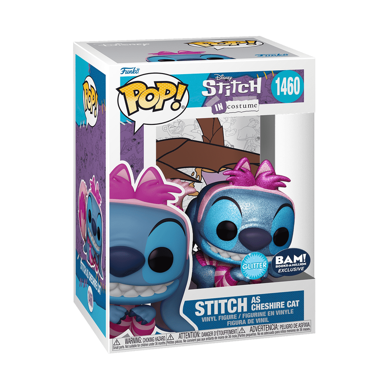 #1460 Stitch as Cheshire Cat