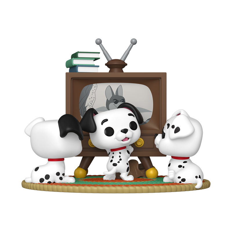 #1664 Rolly, Patch & Lucky with TV