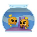 #1693 Cosmo & Wanda as Goldfish