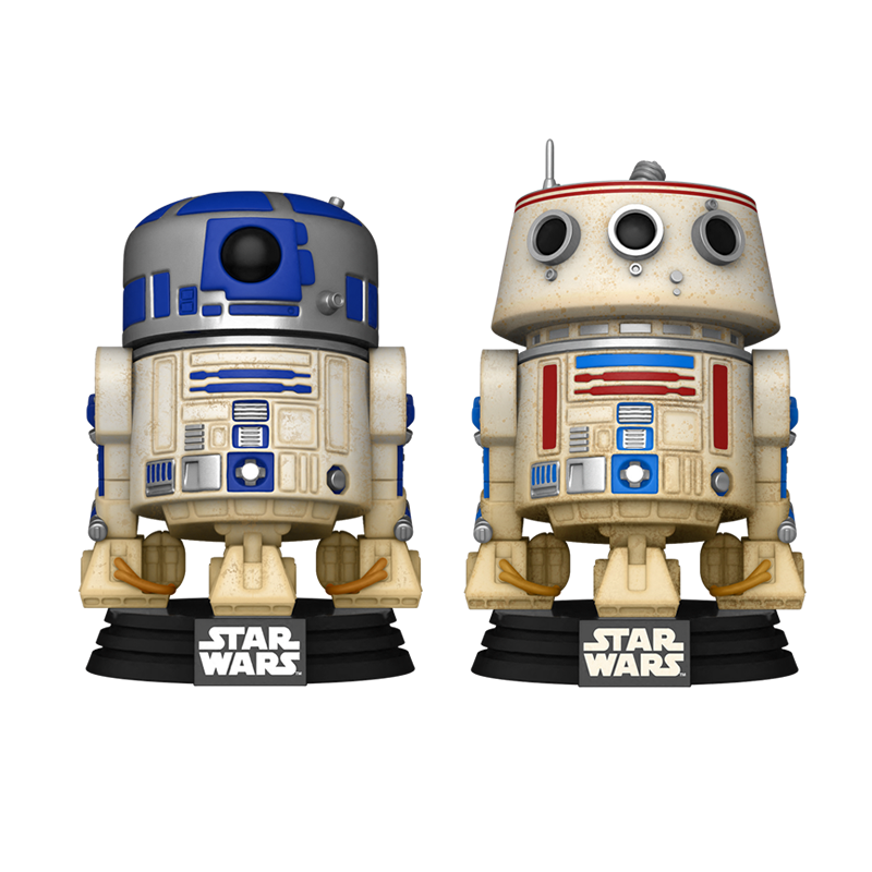 2 Pack R2-D2 & R5-D4