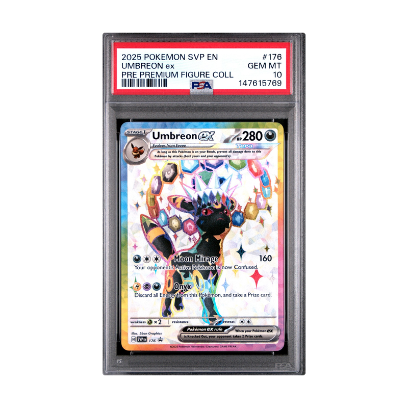 2025 Pokemon SVP En-Sv Black Star Promo #176 Umbreon EX PSA 10