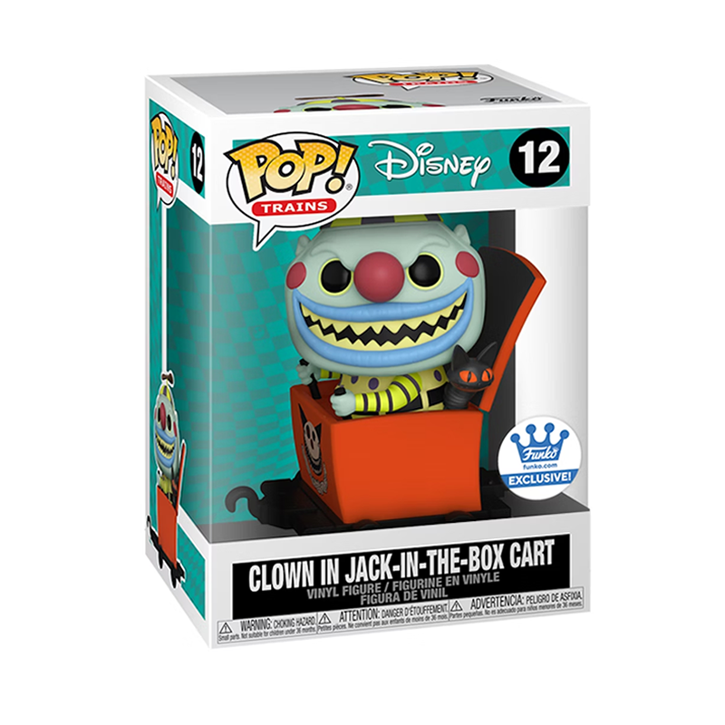 #12 Clown in Jack-in-The-Box Cart