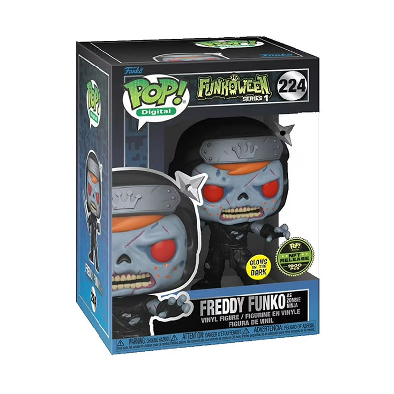 #224 Freddy Funko as Zombie Ninja