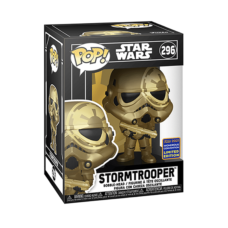 296 Stormtrooper (Gold) - EPIKKO Películas y TV