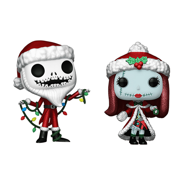 2 Pack Santa Jack & Christmas Sally