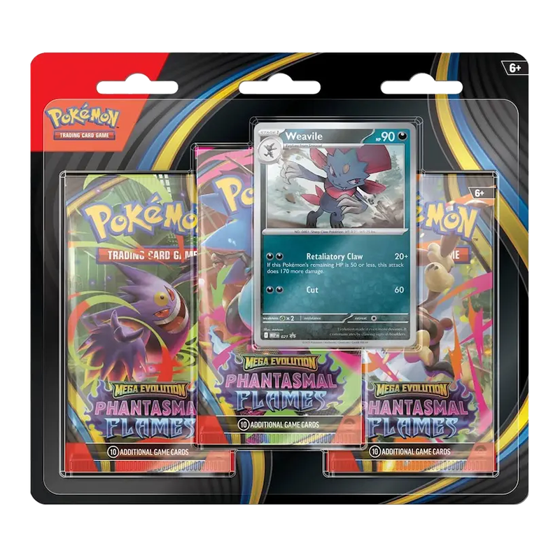 3 Pack Blister - Phantasmal Flames