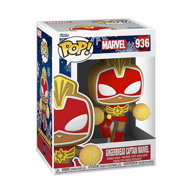 #936 Gingerbread Captain Marvel