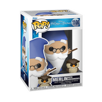 #1100 Merlin with Archimedes