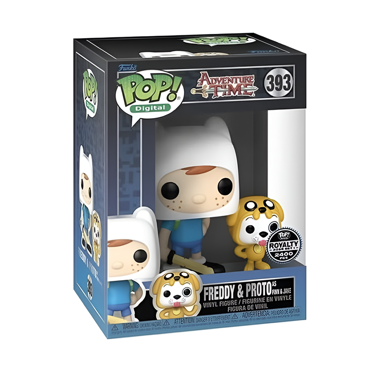 #393 Freddy & Proto as Finn & Jake