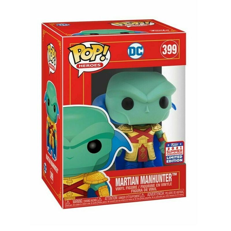 Funko POP! #399 Martian Manhunter (Summer Convention Limited Edition)