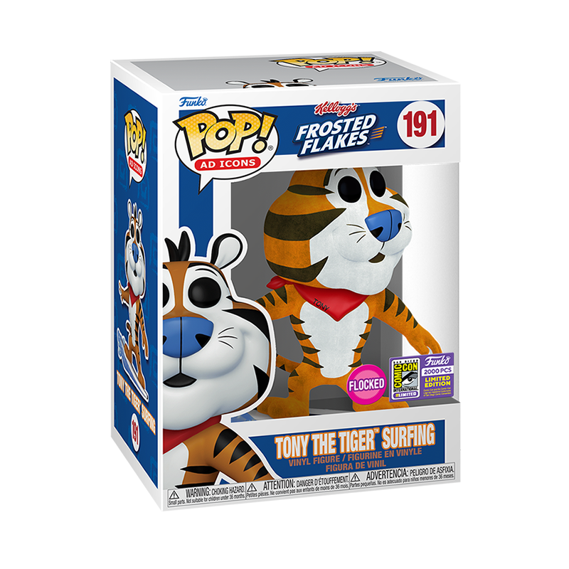 #191 Tony The Tiger Surfing