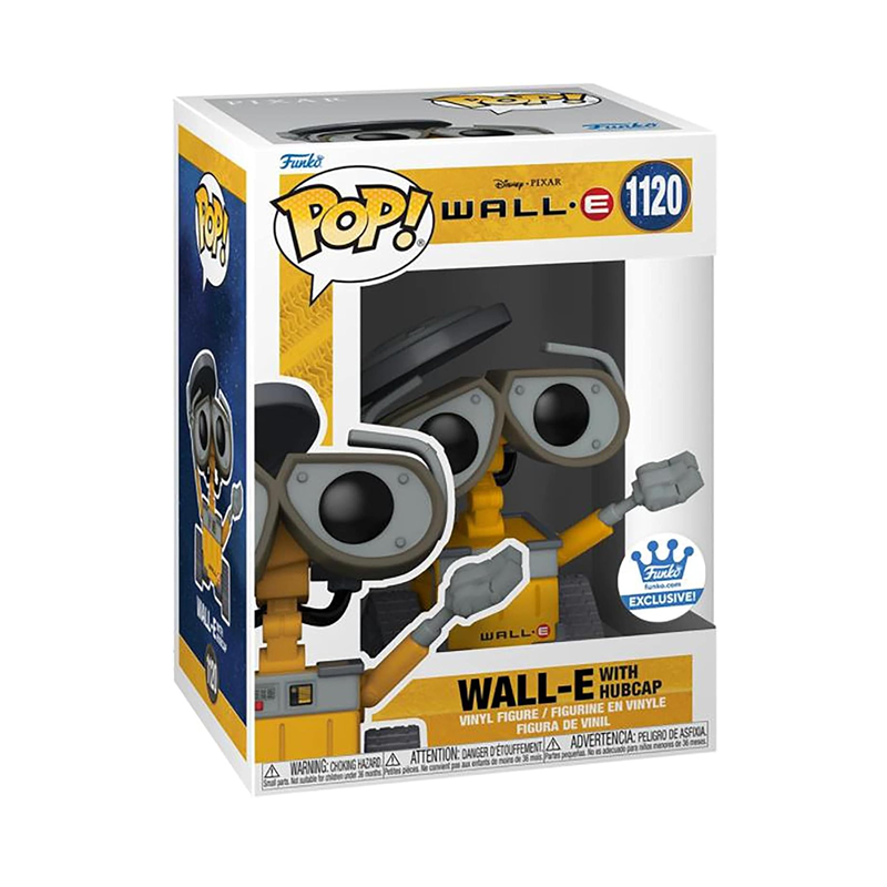 #1120 Wall-E with Hubcap