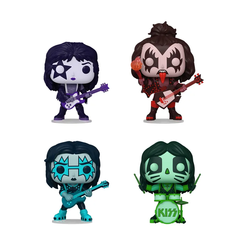 #4 Pack Spaceman/Demon/Starchild/Catman