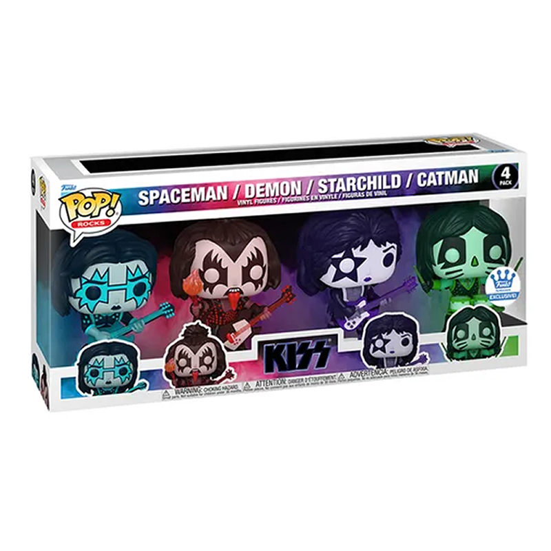 #4 Pack Spaceman/Demon/Starchild/Catman