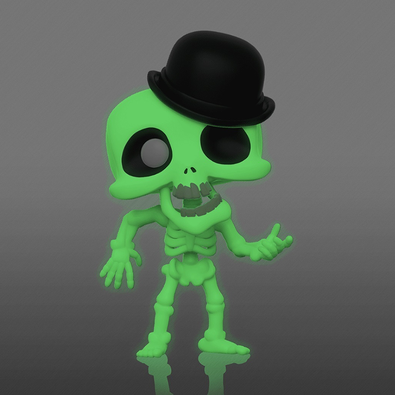 #988 Skeleton (GITD Chase - Popcultcha)