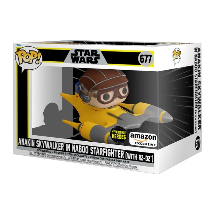 677 Anakin Skywalker in Naboo Starfighter (with R2 - D2) - EPIKKO Películas y TV