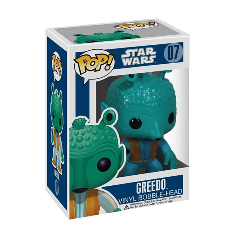 Funko POP! 7 Greedo - 1st Edition - EPIKKO Películas y TV