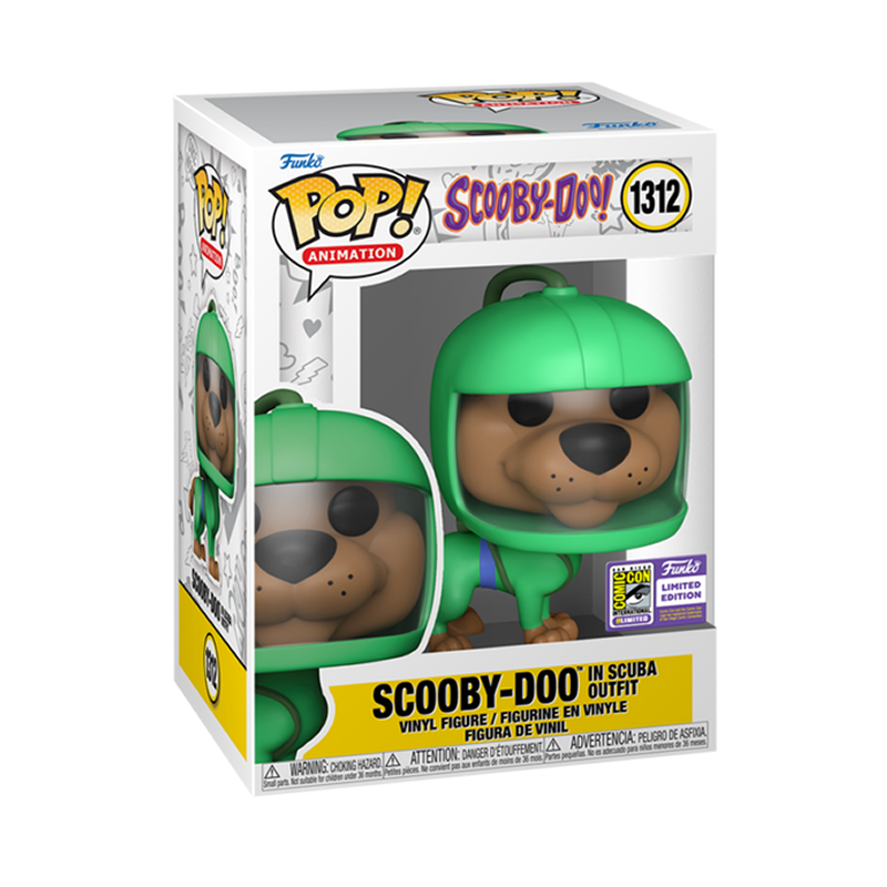 #1312 Scooby - Doo in Scuba Outfit