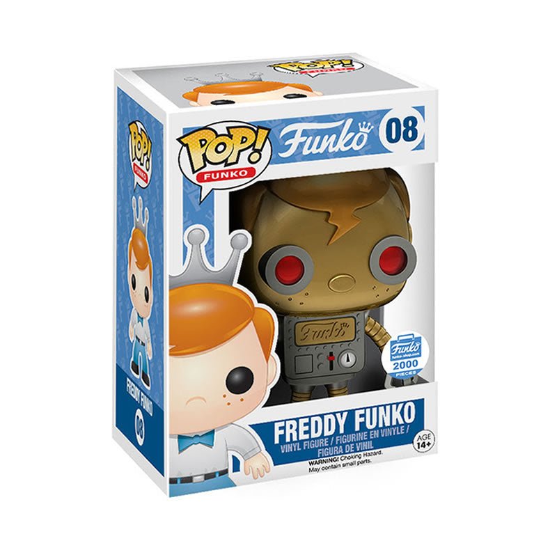 8 Freddy Funko (Golden Robot) - EPIKKO Favoritos Fandom