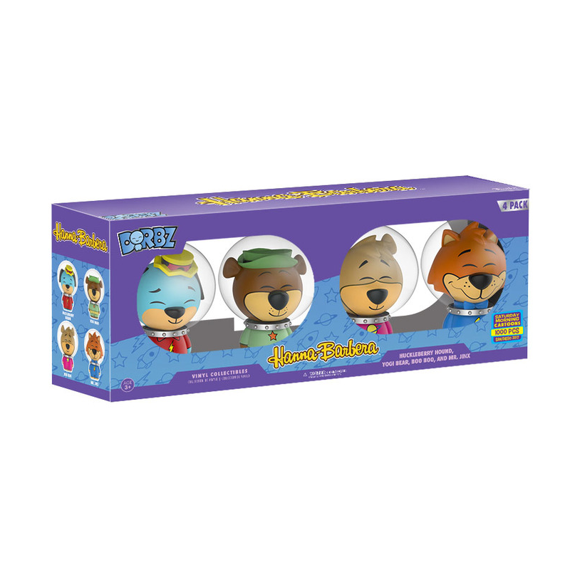 #4 Pack Hanna Barbera Yogi Bear