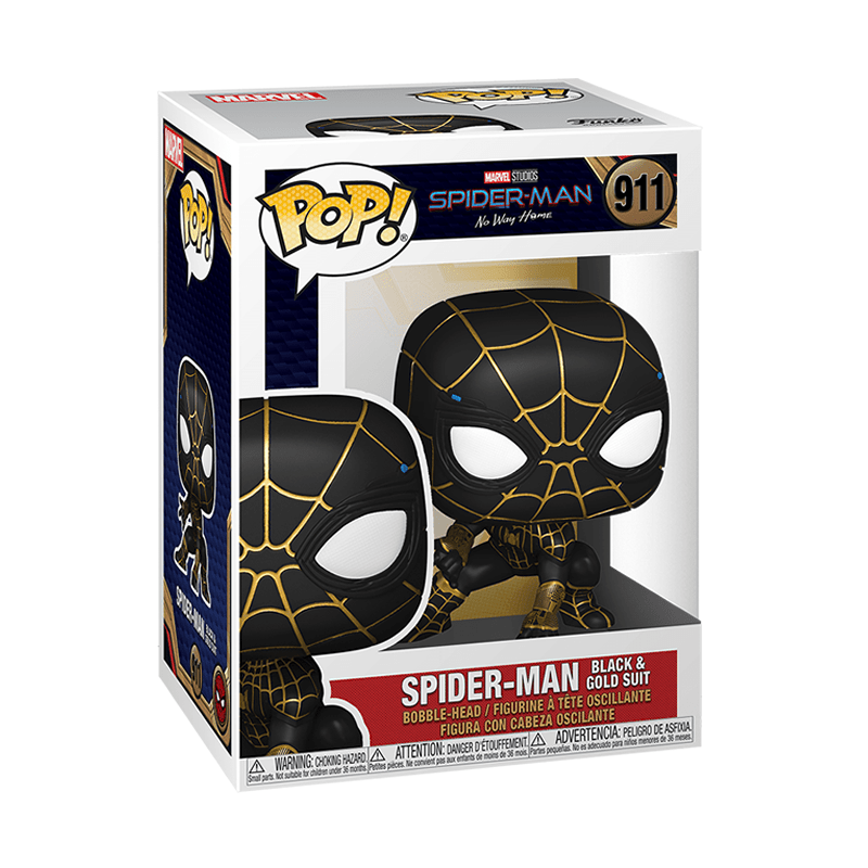 911 Spider - Man Black & Gold suit - EPIKKO Comics & Superheroes