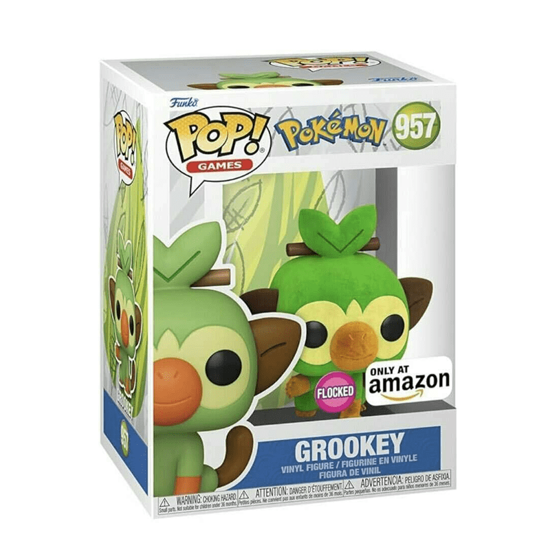 957 Grookey (flocked) - EPIKKO Anime & Manga