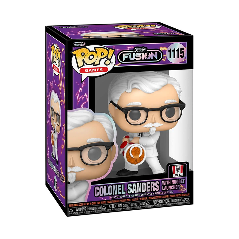 #1115 Colonel Sanders with Nugget Launcher