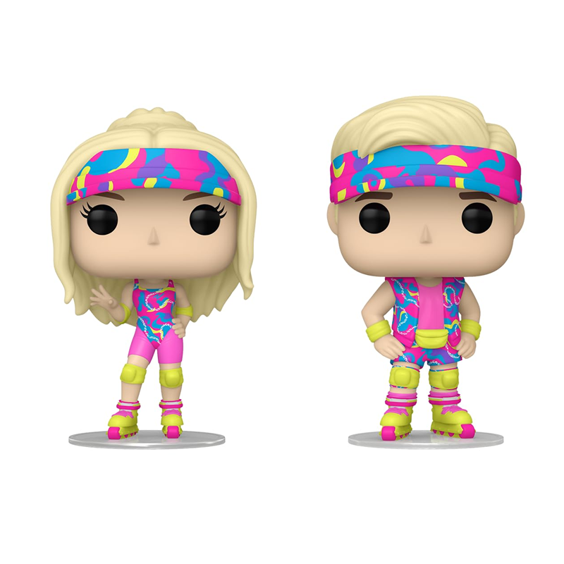2 Pack Skating Barbie & Skating Ken