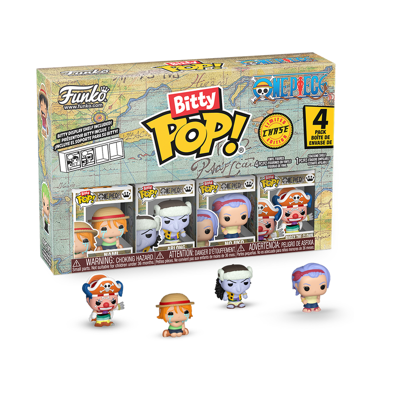 #Bitty POP! One Piece 4-Pack