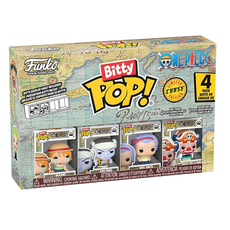 #Bitty POP! One Piece 4-Pack